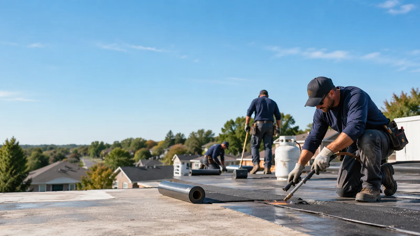 Flat Roof Leak Repair providers in Talmage, KS